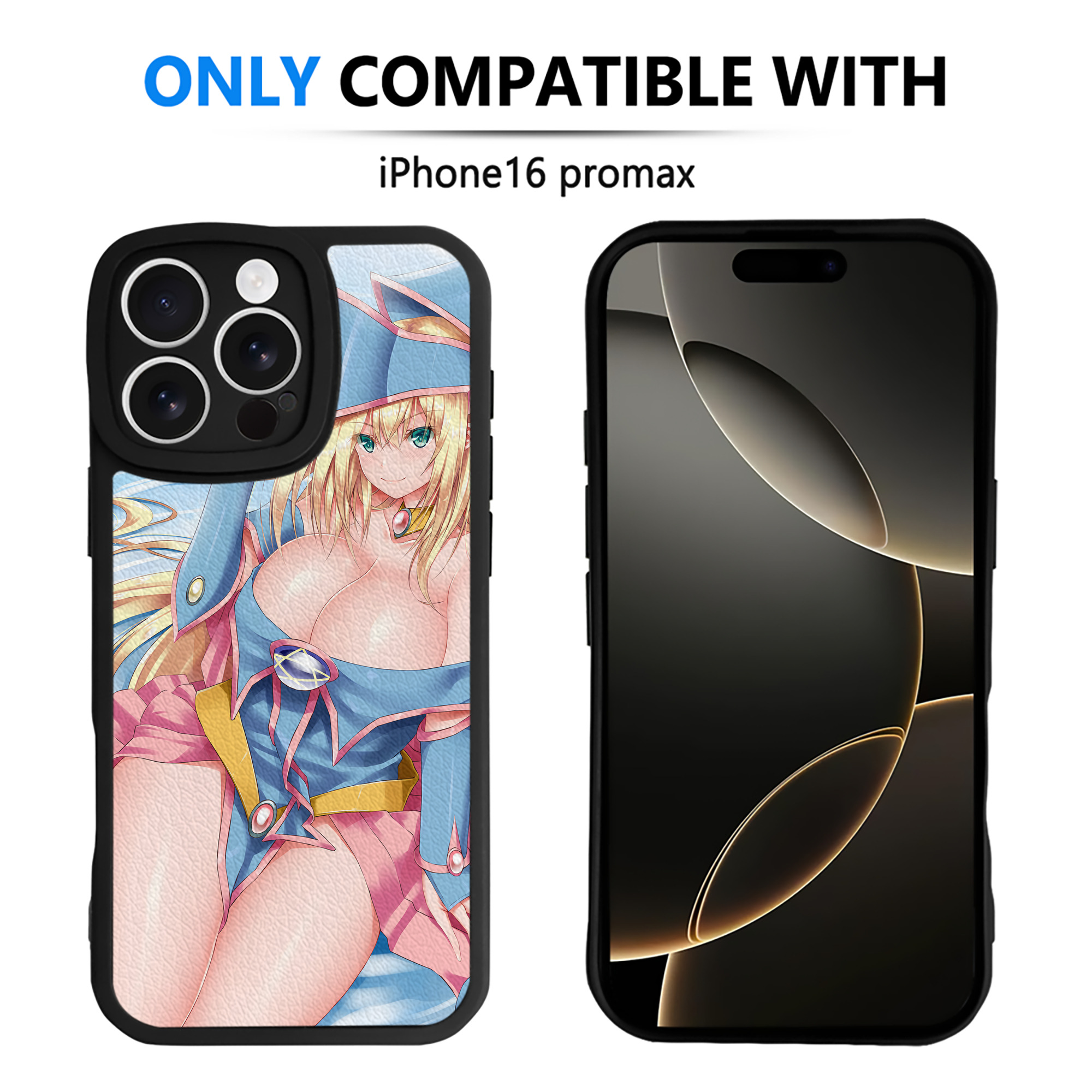 （画像用） 遊☆戯☆王 Yu-Gi-Oh! 【iPhone 16シリーズ対応】シリコンスマホケース（レザー調） 材質：シリコン